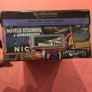 Storage box Italy theme!! Acid free!!